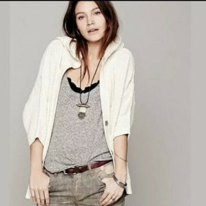 FREE PEOPLE cardigan knit sweater